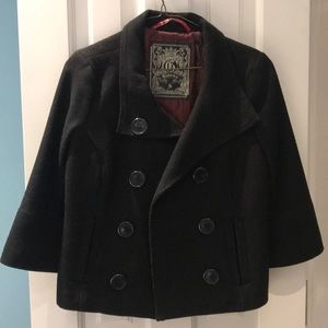 Black Pea Coat